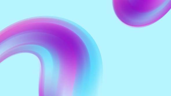 Seamless gradient background for cyclic playback. Multicolor moving abstraction.