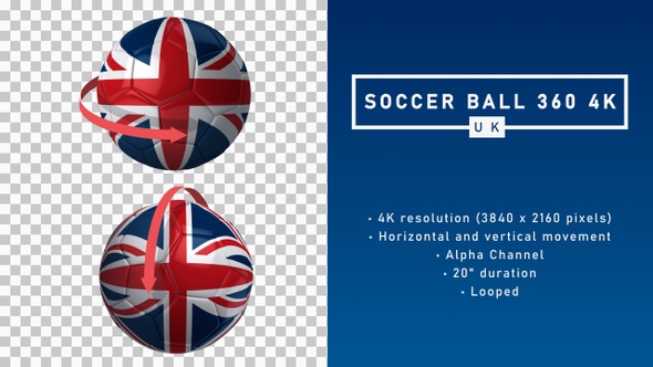 Soccer Ball 360º 4K - UK