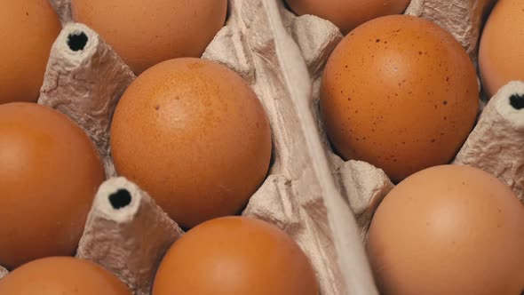 Large Tray of Cinnamon Eggs is Spinning alt