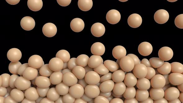 Fat Cell in 3d Style Epidemic Cholesterol Molecule Weight Medical Concept alt