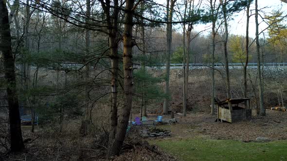 Sunset Woods time-lapse - Kids fort