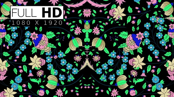 Ethnic Flowers 01 alt