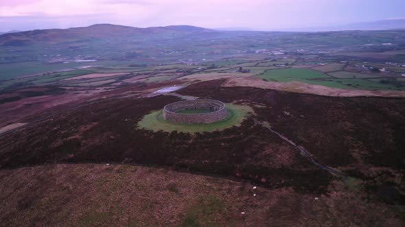 Grianan Aileach Ring Fort Donegal  Ireland alt