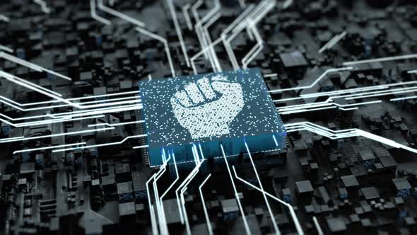 Global resistance on the Internet. alt