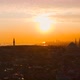 Aerial Istanbul City And Sea Sunset With Ships - VideoHive Item for Sale