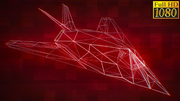 Cyberpunk Stealth Combat Jet Fighter Loops Pack V1 alt