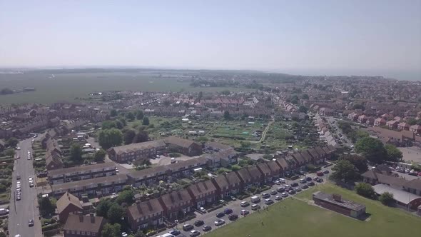 Town by the sea called Margate in England has beautiful neighborhood alt