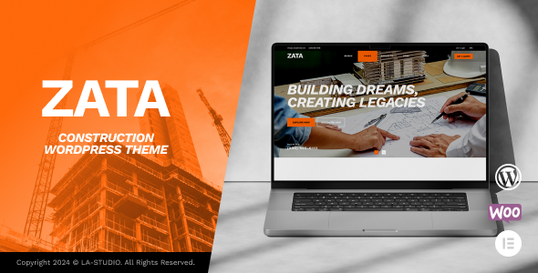 Zata – Construction WordPress Theme