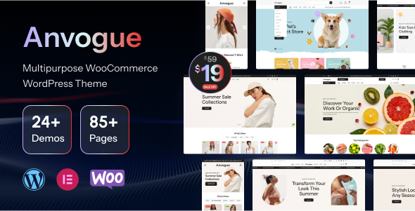 Anvogue – Multipurpose WooCommerce WordPress Theme