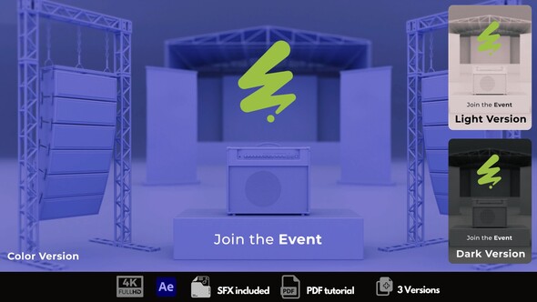 Event Opener Openers template preview