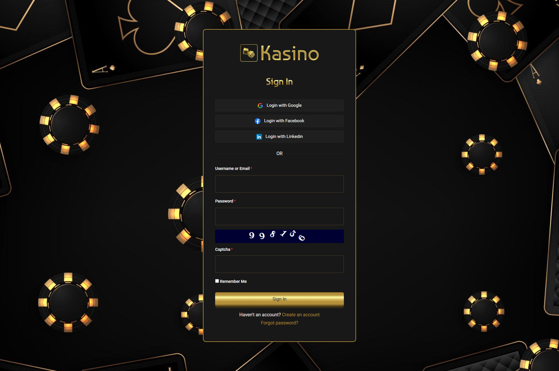 Kasino - Online Casino Platform by ViserLab | CodeCanyon