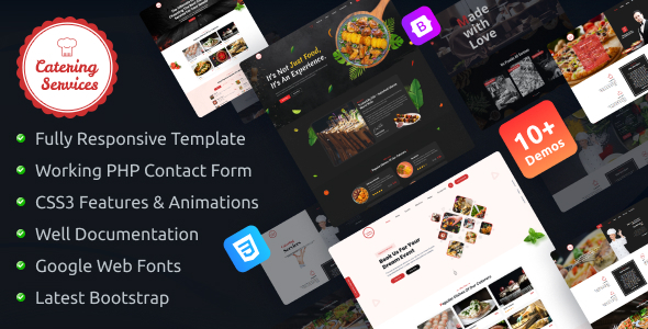 Restaurant and Catering HTML Template