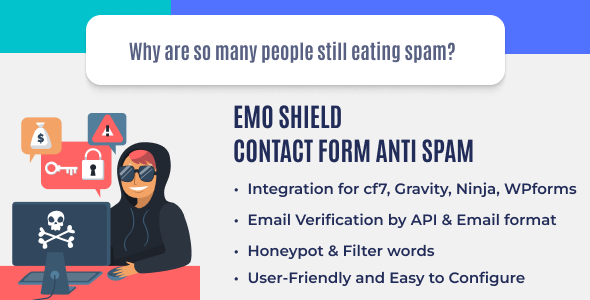 EMO Shield: AllinOne AntiSpam Contact Form Protection