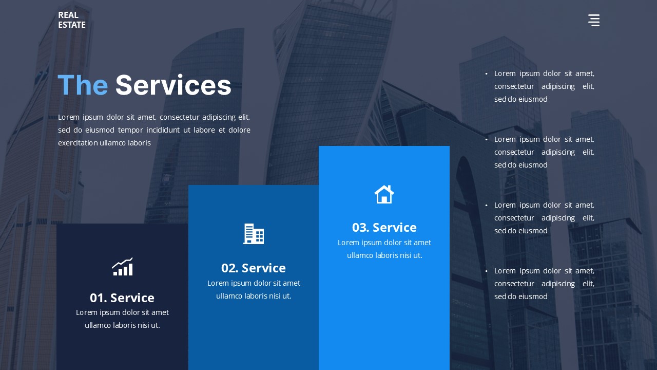 Real Estate - Property Powerpoint Templates, Presentation Templates