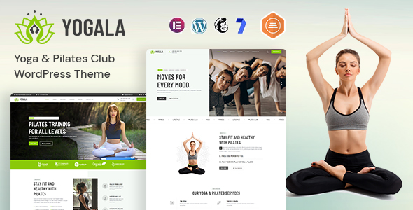 Yogala – Yoga & Pilates Club WordPress Theme