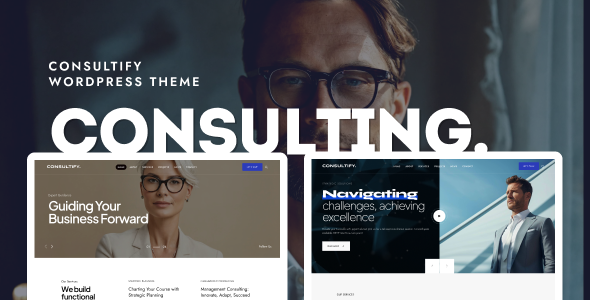 Consultify – Consulting Business WordPress Theme