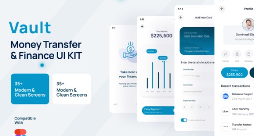 Money Transfer App | Figma UI Kit