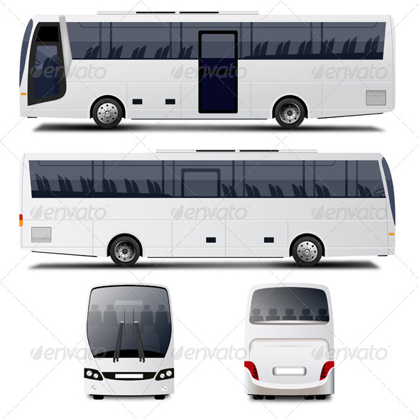 City Bus - Man-made Objects Objects