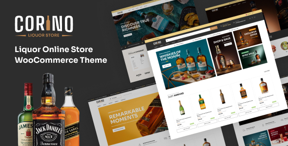 Corino - Liquor Online Store WooCommerce Theme