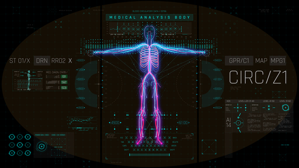 HUD Medical Nervous Elements template preview