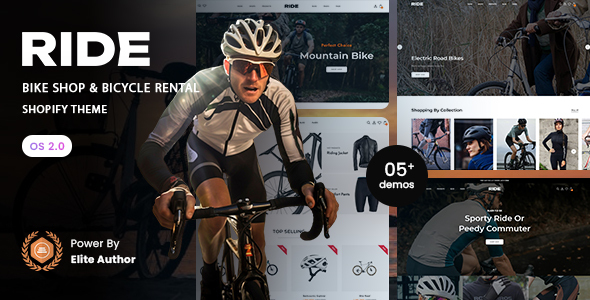 Ride – Bike Shop & Bicycle Rental Shopify 2.0 Theme