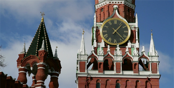Spaskaya Tower Of The Moscow Kremlin