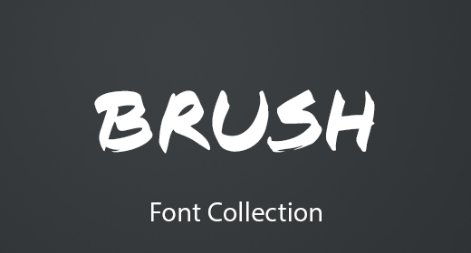 Brush Fonts