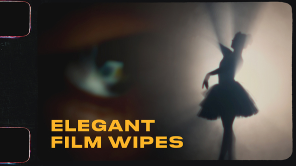 Elegant Film Wipes | After Effects Elements template preview