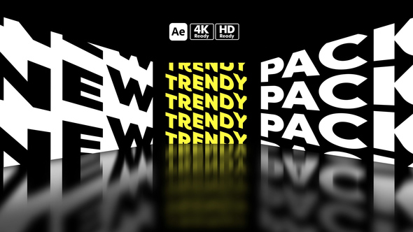 Kinetic Walls Pack 2 Titles template preview