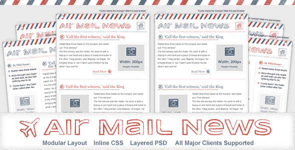 Air Mail News - ThemeForest 4272274