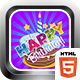 Birthday Card Maker App HTML5 Perfect App