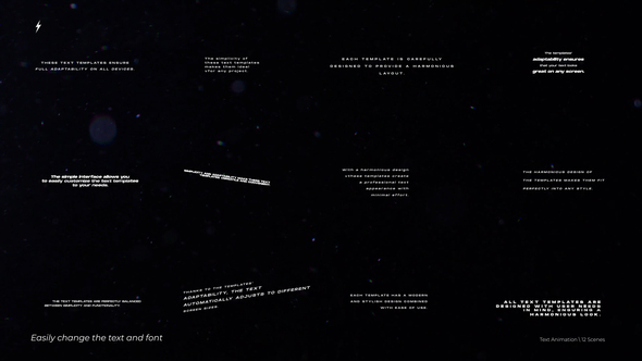 Text Animation 5.0 | After Effects Titles template preview