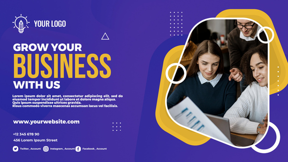 Business Posters & Banners Openers template preview