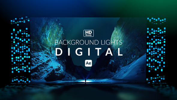 Background Lights Digital Elements template preview