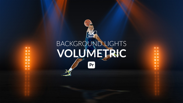 Background Lights Volumetric for Premiere Pro Premiere Pro template preview