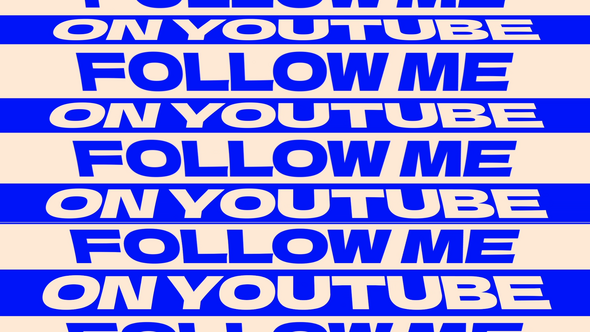 Kinetic Posters Titles template preview