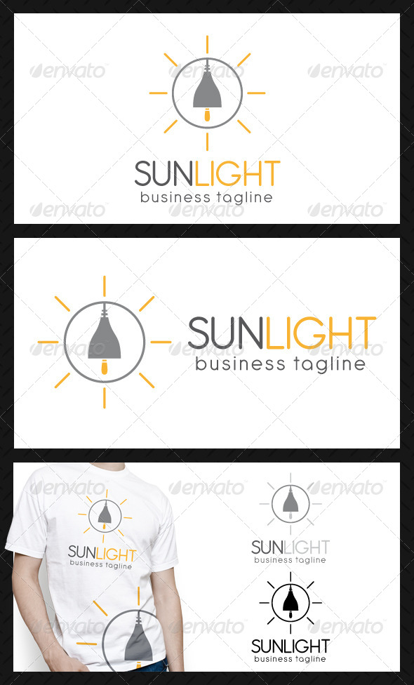 Sunlight Energy Logo Template - Nature Logo Templates