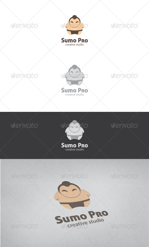 Sumo Pro Logo Template - Humans Logo Templates