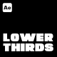 Lower Thirds - VideoHive Item for Sale