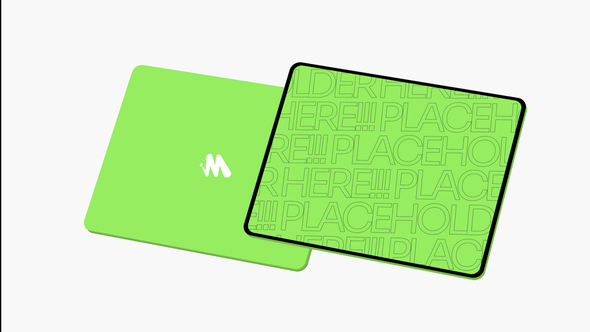 Mockup Tablet Product Promo template preview