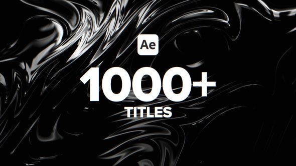 1000+ Titles For After Effects Titles template preview