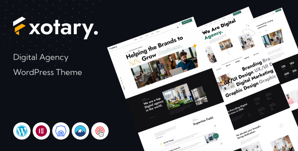 Fxotary – Digital Agency Wordpress Theme