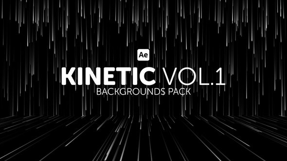 Kinetic Backgrounds 1 Elements template preview