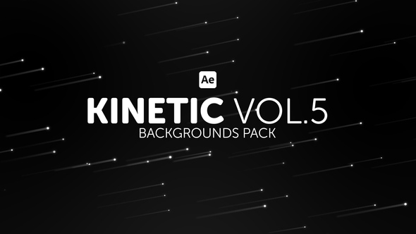 Kinetic Backgrounds 5 Elements template preview