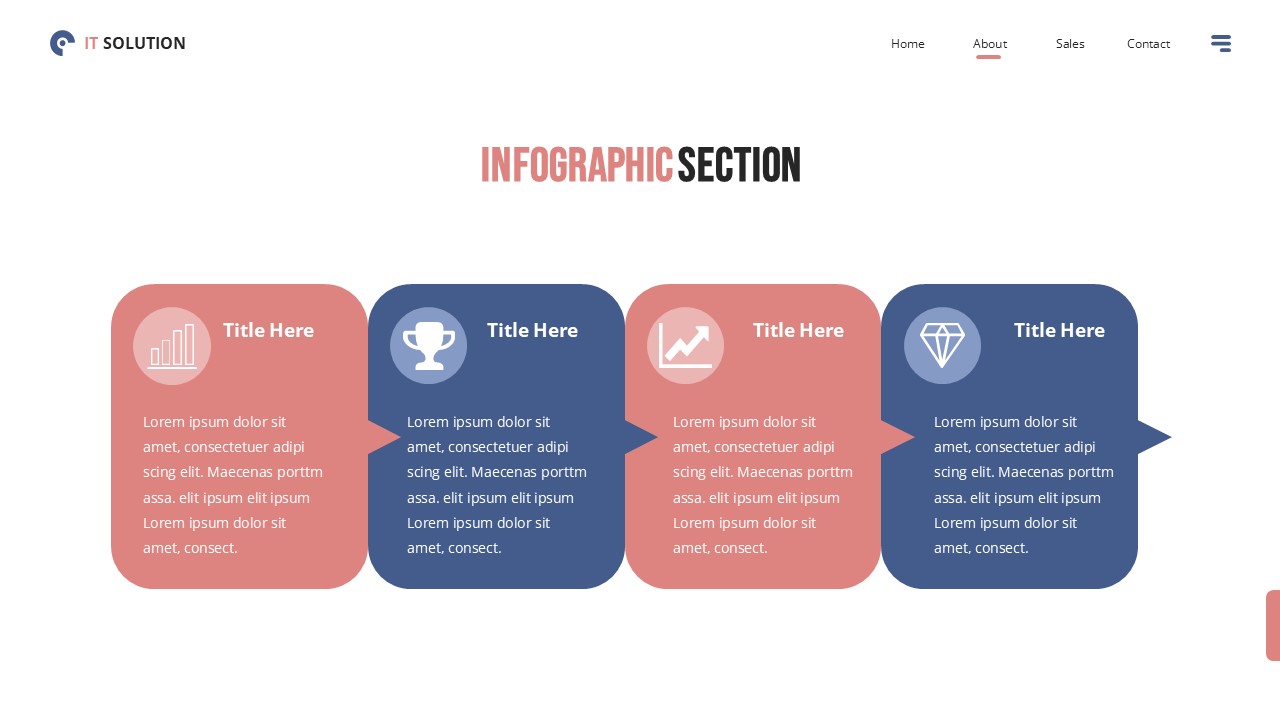 IT Solution - Technology Powerpoint Templates, Presentation Templates