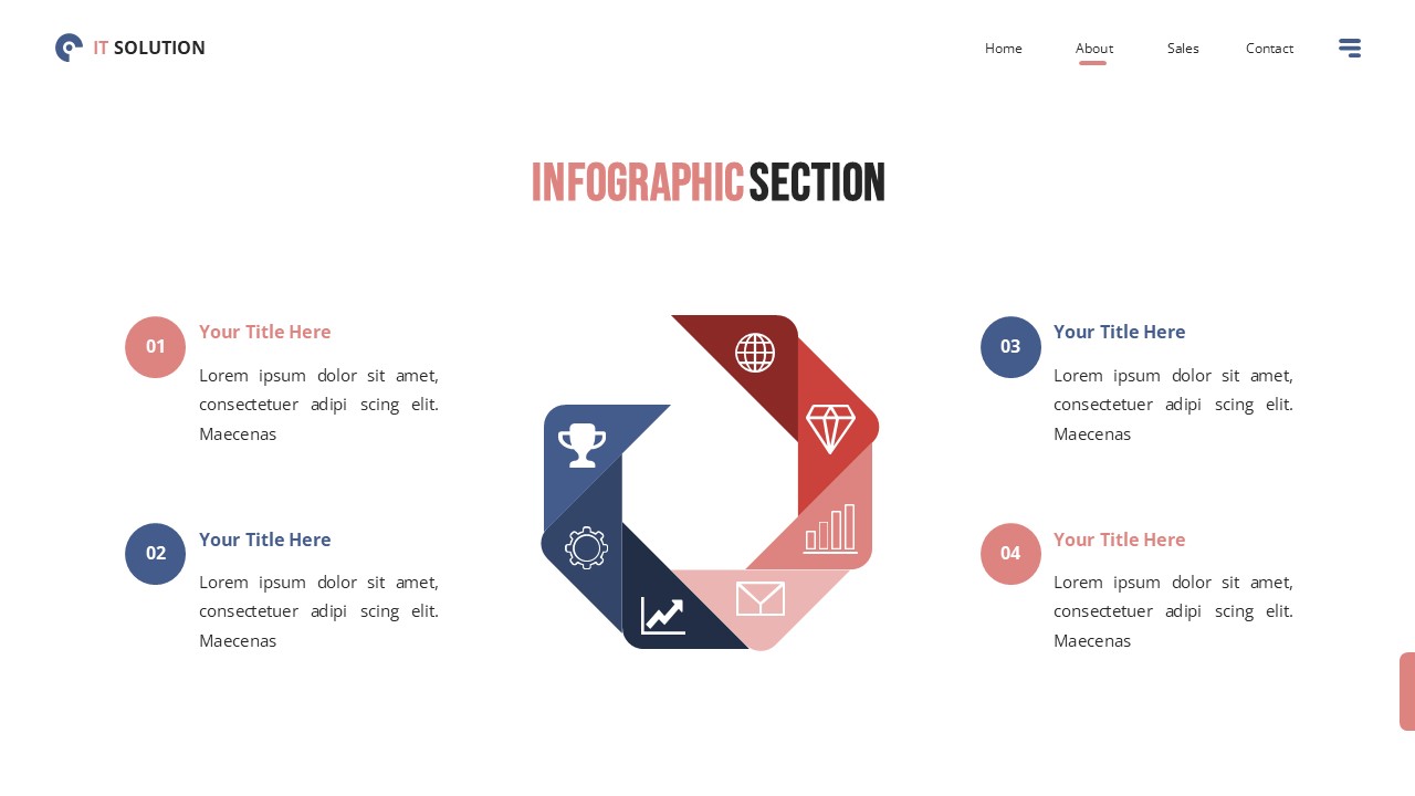 IT Solution - Technology Keynote Templates, Presentation Templates