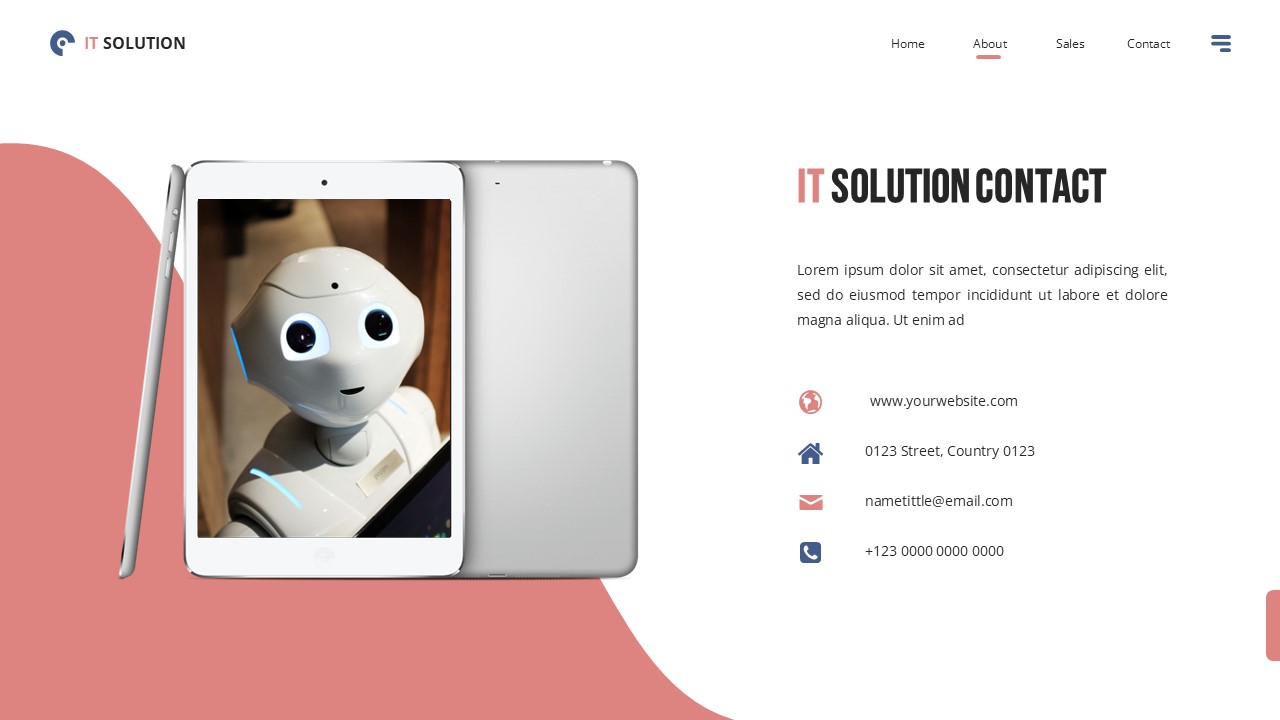 IT Solution - Technology Keynote Templates, Presentation Templates