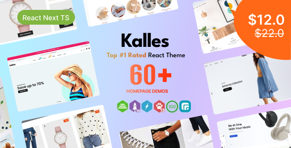 Kalles – React Next TS eCommerce Template