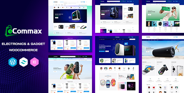 Ecommax – Electronics & Gadget WooCommerce WordPress Theme