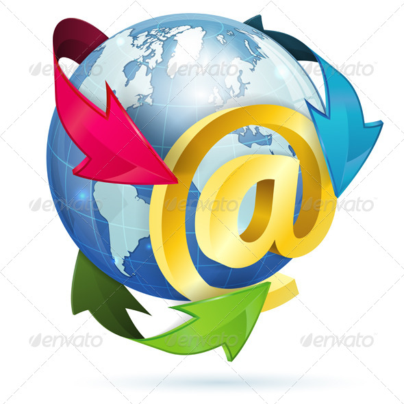 E-Mail Concept - Industries Business